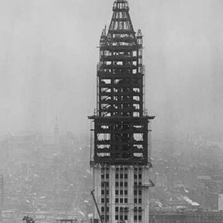 The Woolworth Building Under Construction