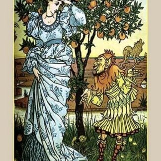 The Yellow Dwarf Rescues Princess by Walter Crane