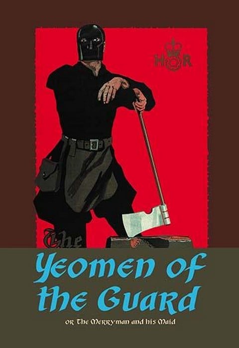 The Yeomen of the Guard - The Executioner by Dudley Hardy