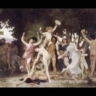 The Youth of Bacchus by William Bouguereau