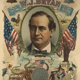 The issue - 1900. Liberty. Justice. Humanity. W.J. Bryan by Strobridge