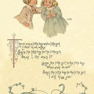 There Was a Little Boy and a Little Girl by Maud Humphrey