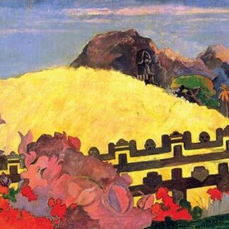 There is the Temple by Paul Gauguin