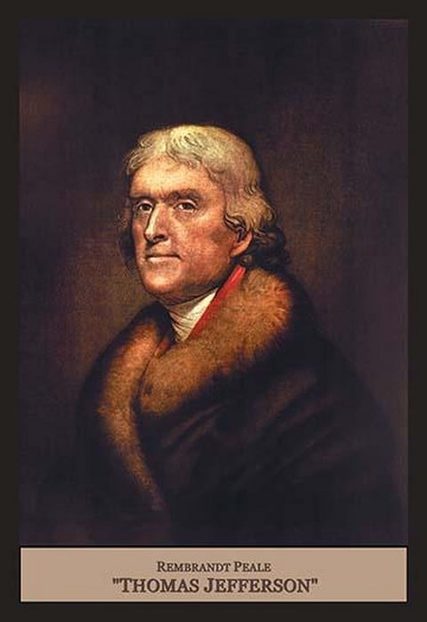 Thomas Jefferson by Rembrandt Peale