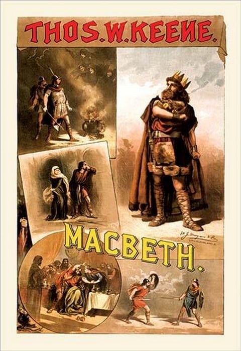 Thos W. Keene as Macbeth by W.J. Morgan & Co.