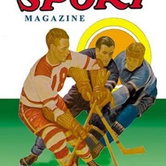 Three Players Fight for the Puck