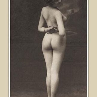 Three-Quarter Pose in Stormy Setting