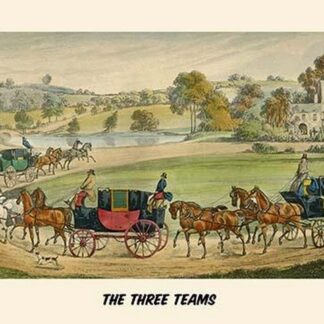 Three Teams by Henry Alken