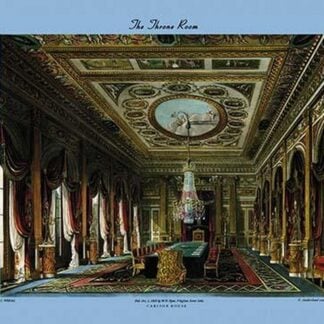 Throne Room - Carlton House by C. Wild