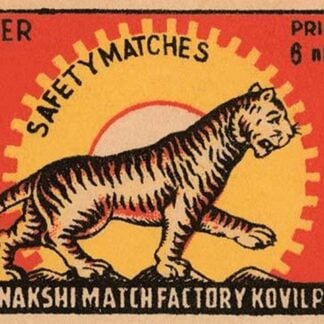 Tiger Safety Matches