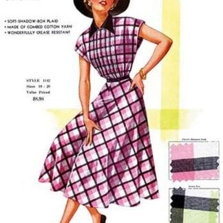 Timely Tucked Gingham by Fashion Frocks