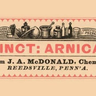 Tincture: Arnica