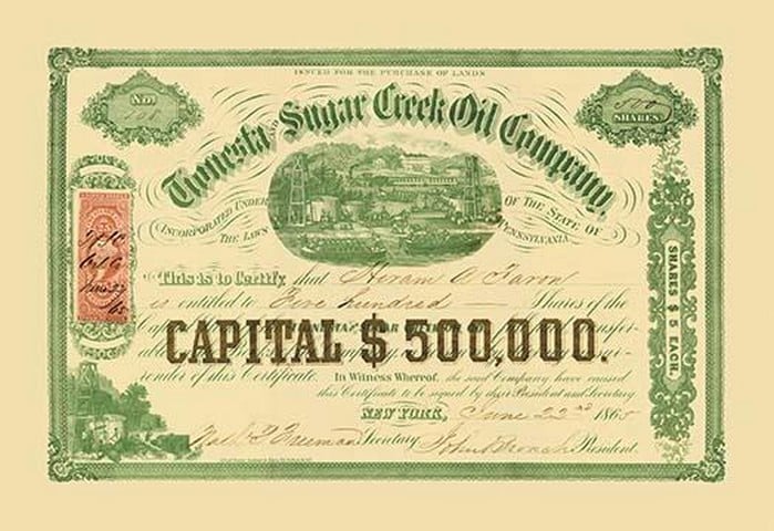 Tionesta Sugar Creek Oil Company