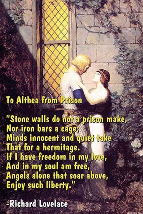 To Althea from Prison by Richard Lovelace #2
