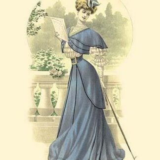 Toilette de Demi-Saison: Lady in Blue