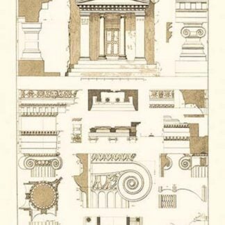 Tomb of Amyntas and Temple of Athena Polias by J. Buhlmann