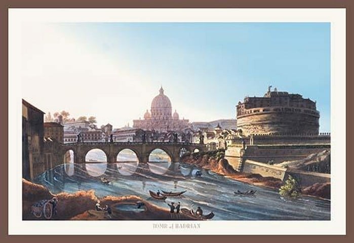 Tomb of Hadrian by M. DuBourg