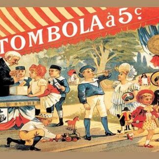 Tombola by Theophile Alexandre Steinlen