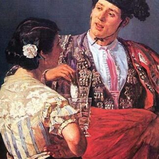 Toreador with Young Girl by Mary Cassatt