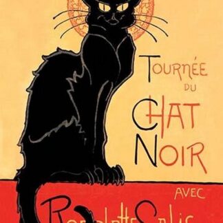 Tournee du Chat Noir avec Rodolphe Salis by Theophile Alexandre Steinlen