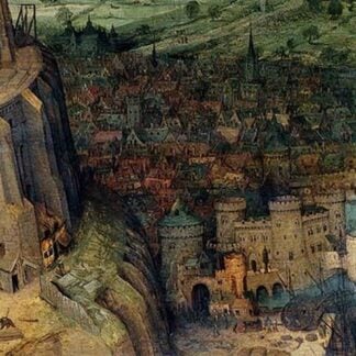 Tower of Babel - Detail - by Pieter the Elder Brueghel #4