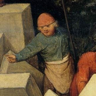 Tower of Babel - Detail - by Pieter the Elder Brueghel #5