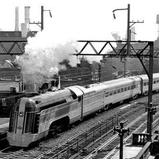 Train Pulling Out Of Station