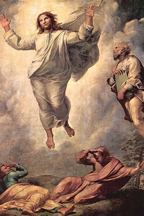 Transfiguration of Christ by Raphael or Raffalello