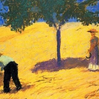 Tree in Cornfield by August Macke