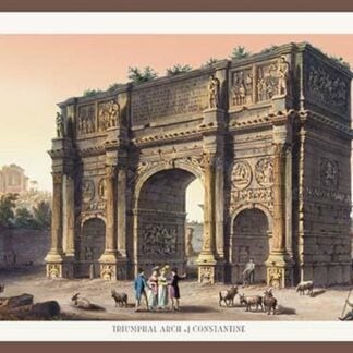 Triumphal Arch of Constantine by M. DuBourg