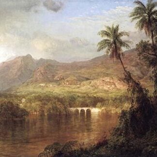 Tropical Scene by Frederic Edwin Church