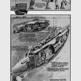 Trouble-Making Submarine by London Graphic