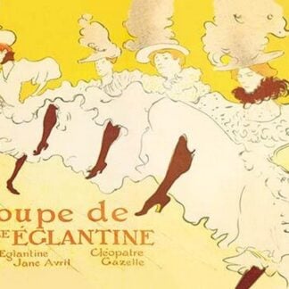 Troupe de Mille Eglantine by Henri de Toulouse-Lautrec