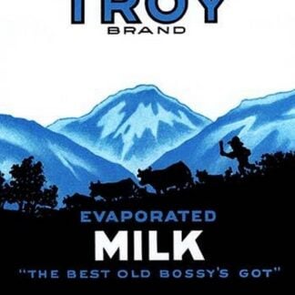 Troy Brand Evaporated Milk #2