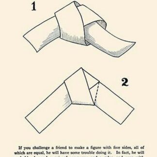 Try This on a Friend - 5 Equal Sides by Harry Houdini
