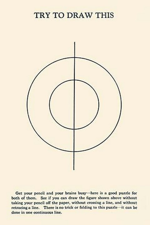 Try to Draw This by Harry Houdini