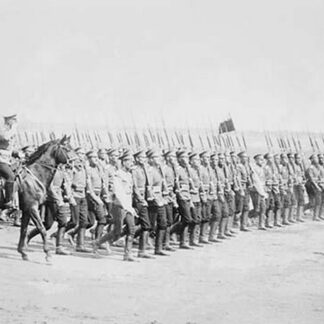 Tsarist Infantry Passes in Review