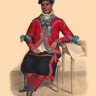 Tshusick (An Ojibway Woman) by Mckenney & Hall