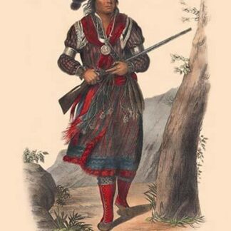 Tuko-See-Mathla (A Seminole Chief) by Mckenney & Hall