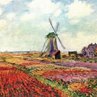 Tulips of Holland by Claude Monet