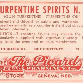 Turpentine Spirits N.F.