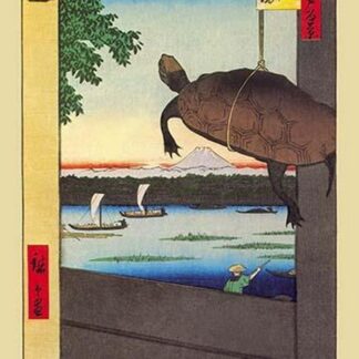 Turtle by Utagawa Hiroshige