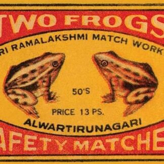 Two Frogs Safety Matches
