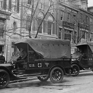 U.S. Army Red Cross Trucks