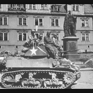 U.S. Light Tanks Stand By and Wait For Call