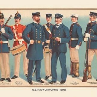 U.S. Navy Uniforms 1899 #3 by Werner