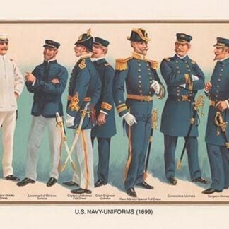 U.S. Navy Uniforms 1899 #4 by Werner