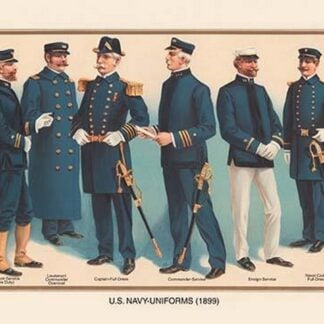 U.S. Navy Uniforms 1899 by Werner