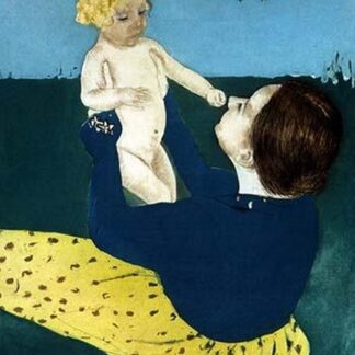 Under the Horse Chestnut Tree by Mary Cassatt