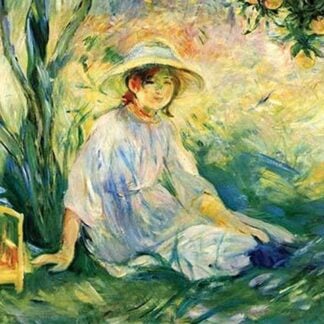 Under the Orange tree by Berthe Morisot
